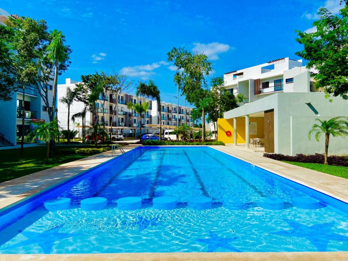 Coquillage A Apartamento Cancún Exterior foto